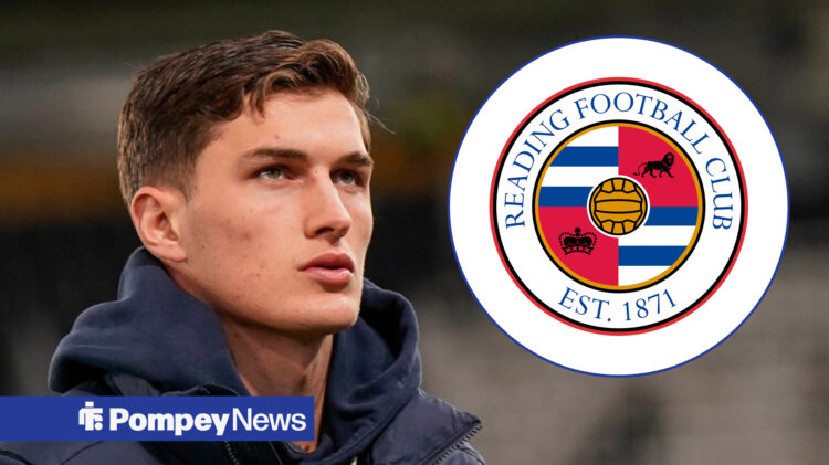 Freddie Potts with Reading badge