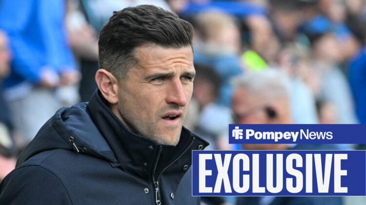 Portsmouth manager John Mousinho