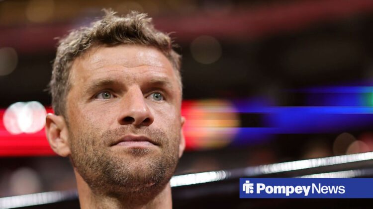 Thomas Muller in Bayern Munich action