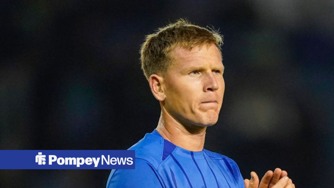 Former Portsmouth midfielder Matt Ritchie applauds