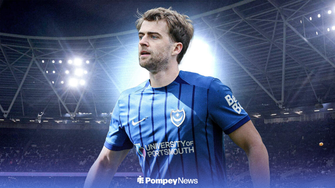 Patrick Bamford in Portsmouth kit