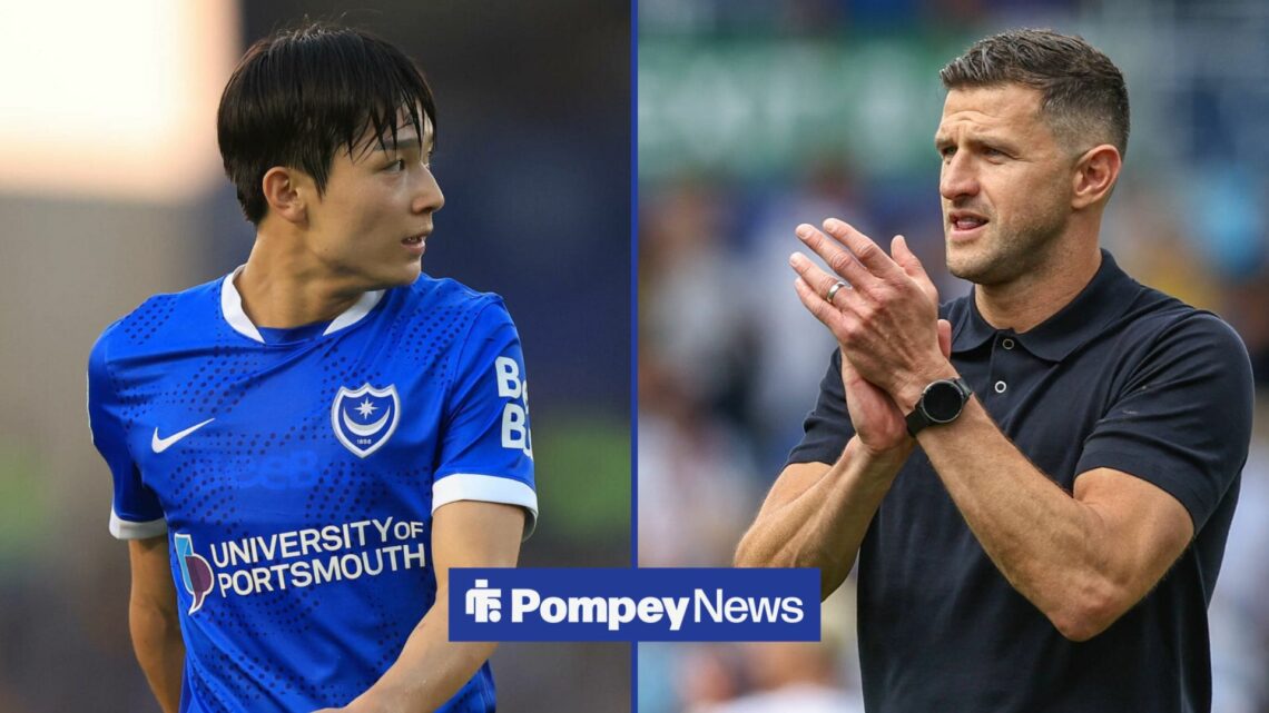 Yang Min-hyeok and John Mousinho in side by side image.